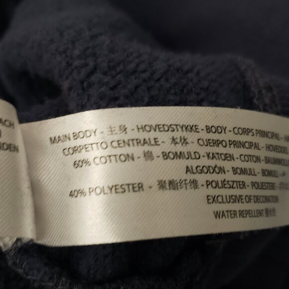 Ariat Large Rebar Aztec Flag Graphic Hoodie Hooded Sweatshirt Navy Blue 10041466 - Picture 10 of 11